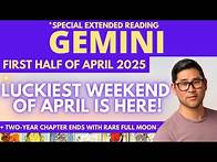 Video thumbnail for GEMINI - Wanna Make History? Your BIG Moment Can Change EVERYTHING Now!💥🌠 Tarot Horoscope April 1-12