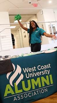 Video thumbnail for We love back-to-school season! Our Center For Graduate Studies (CGS) students started their new term with coffee, games, and the opportunity to explore their program’s student organizations. Special thanks to our CGS faculty and associates for the warm welcome! #WestCoastUniversity #WCUCGS #GradSchool #HealthcareEducation | West Coast University