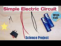 Video thumbnail for Simple Electric Circuit with Cell/how to make Circuit/Science/Physics project for exhibition/Kansal