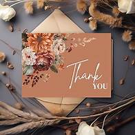 Video thumbnail for Thank You for Being A Part of Our Special Day | Wedding Thank You Card | Wedding Guest Card | Newlywed Thank You | Terracotta - Tatiana - Etsy