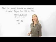 Video thumbnail for Percent Increase | MathHelp.com