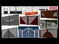 Video thumbnail for wrought Iron Gate & steel gate design//simple Morden Iron Gate design.Grill design.