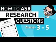Video thumbnail for Research for Kids: How to Ask Research Questions | Learning Video