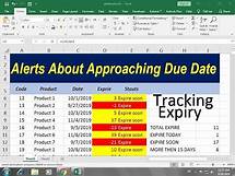 Video thumbnail for #379 How To Make due date tracker excel template