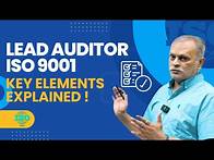 Video thumbnail for Understanding ISO 9001: The Key Elements of Quality Management