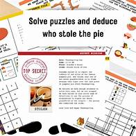 Video thumbnail for Thanksgiving Detective Game for Kids Class Party Activity DIY Group Puzzle Printable Escape Room Mystery Quick Activity Age 8-13 PDF - Etsy