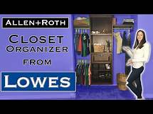 Video thumbnail for Installing an Allen+Roth Closet Organizer from Lowes