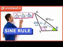 Video thumbnail for Finding Angles Using The Sine Rule - VividMath.com