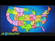 Video thumbnail for 50 States Song with Lyrics | States & Capitals of the USA For Kids