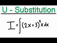 Video thumbnail for Integration by U Substitution Example Problem #3