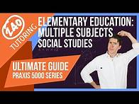 Video thumbnail for Praxis Elementary Education [5004] Social Studies - Everything You Need to Know to Pass