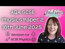 Video thumbnail for The Whole of AQA GCSE Physics Paper 2 | 16th June 2025