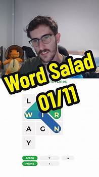 Video thumbnail for Word Salad Puzzle Challenge Game