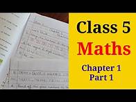 Video thumbnail for Class 5 Maths Chapter 1 Part 1 | Maths Questions For Class 5 | 5th Class Maths