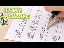 Video thumbnail for How to Write in Cursive: 8 Fast + Practical Tips