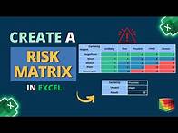 Video thumbnail for How to Create a Risk Matrix in Excel
