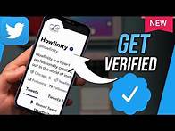 Video thumbnail for How to Get Verified on Twitter - NEW Update - Twitter Blue Checkmark