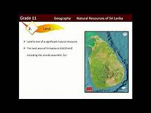 Video thumbnail for Grade 11| Unit 2 | Natural resources of Sri Lanka | e-thaksalawa