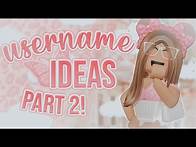 Video thumbnail for 50+ AESTHETIC Roblox USERNAMES + Tips PT. 2 || 2021 || *Untaken On Roblox* || auvelva ♡