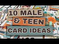 Video thumbnail for DIY HANDMADE MALE BIRTHDAY CARD IDEAS | perfect for BOYFRIEND, HUSBAND, TEENAGERS, FATHERS BIRTHDAYS
