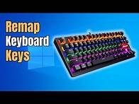 Video thumbnail for How to Remap Keyboard Keys in Windows 10/11