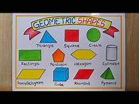 Video thumbnail for Mathematics Day special drawing easy| How to draw Geometric Shapes| Mathematics Shapes drawing chart