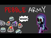 Video thumbnail for The ULTIMATE Pebble Army... | Dandy's World | 8 Pebbles run (Floors 1-14)
