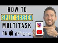 Video thumbnail for How to do iPhone Split Screen | Multitask with Two Apps On at Once (FREE & NO JAILBREAK!)