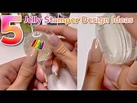 Video thumbnail for FIVE Jelly Stamper French Tip Nail Design Hacks! Viral TikTok Nail Hack Tutorial ✨