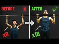 Video thumbnail for How To Increase Your Pull-Ups From 0 to 10+ Reps FAST (3 Science-Based Tips)