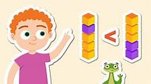 Video thumbnail for Comparing fractions - KS2 Maths resources for Year 4 - BBC Bitesize