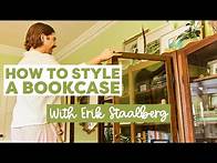 Video thumbnail for How to Style A Bookcase Like A Pro, With Stylist Erik Staalberg