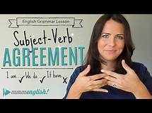 Video thumbnail for Subject Verb Agreement | English Lesson | Common Grammar Mistakes