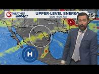 Video thumbnail for Hot and humid weather for the Coastal Bend into the weekend. A little chance for some rain, Sunday.