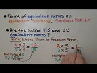 Video thumbnail for 6th Grade Math 6.3b, Comparing Ratios