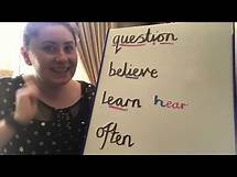 Video thumbnail for Year 3 Spelling: Year 3 & 4 Spelling list