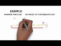 Video thumbnail for Calculating Overtime With Semi-Monthly Pay Periods