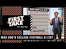 Video thumbnail for Mad Dog’s A-List: The most storied college football programs | First Take