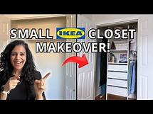 Video thumbnail for The EASIEST Small Closet Organization || Inexpensive IKEA AURDAL CLOSET