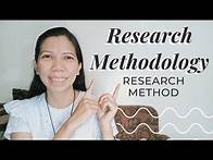 Video thumbnail for RESEARCH METHODOLOGY AND RESEARCH METHOD