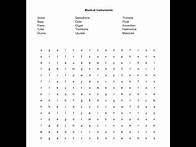 Video thumbnail for Creating a Word Search in Google Docs