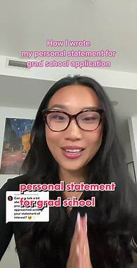 Video thumbnail for Crafting a Personal Statement for Grad School Application