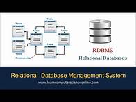 Video thumbnail for What Is RDBMS ? | What Is Relational Database Management System ? | Relational Model Explained.