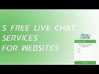 Video thumbnail for 5 Free Live Chat Services For Websites