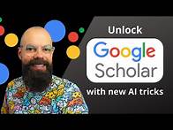 Video thumbnail for How To Use Google Scholar [Cutting-Edge AI Techniques To Unlock Hidden Research]