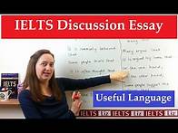 Video thumbnail for IELTS Discussion Essay: Useful Academic Expressions