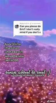 Video thumbnail for Creative Username Ideas for Erin on TikTok and Instagram