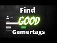 Video thumbnail for How to choose a GOOD gaming name or find creative gamertags