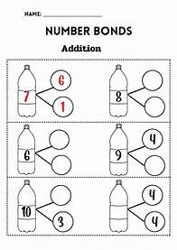 Video thumbnail for Printable Number Bonds Math Worksheets, Numbers 1 to 20, Kindergarten, First Grade, Homeschool - Etsy