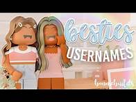 Video thumbnail for Aesthetic matching usernames for besties *untaken* | Roblox usernames | Bonnie Builds